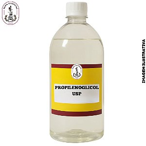 Propilenoglicol USP - (1 LITRO OU 500 ML)