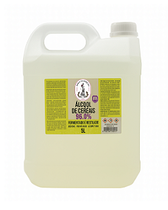 Álcool de Cereais 5lt - Quimivida 96,0%