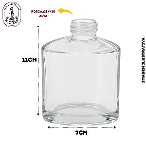 Vidro Triângulo Cristal 200ml c/ Válvula Saboneteira