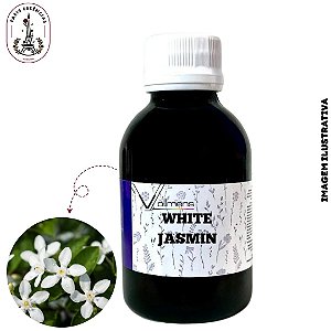 Essência para Vela White Jasmin Vollmens (100ml)