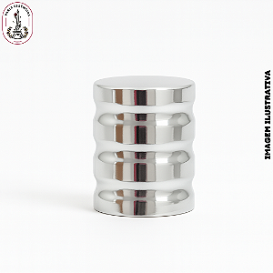 Sobretampa p/ Válvula Easy Lock B.15mm Gomus Prata