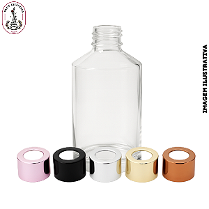 Vidro Plug 200ml Transparente - 28/410