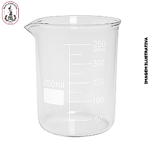 Copo Becker de Vidro 250ml - ( Unidade)