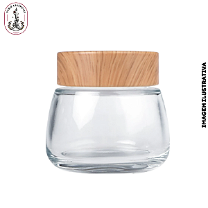Pote de Vidro c/ Tampa 150ml - (un)