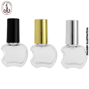 Vidro Maça 10ml c/ Válvula Spray Luxo - (UN)