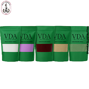 Cera Vegetal Areia Pronta para Vela - 500g (UN) com 10 Pavios