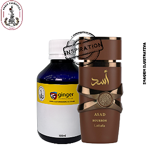 Essência Perfumaria fina Árabe Desert Bourbon (M) - 100ml