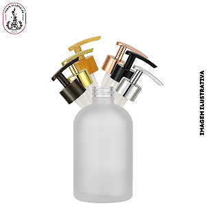 Vidro 200ml York Fosco c/ Válvula Saboneteira - (UN)