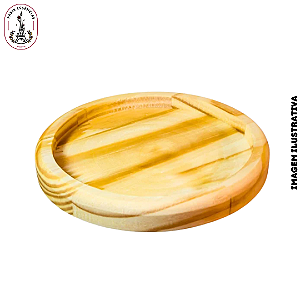 Bandeja Pinus Redonda 16x16cm - (UN)