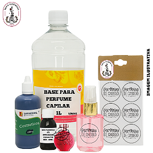 Kit Rosa - Perfume Capilar com 24 Frascos Spray de 35ml