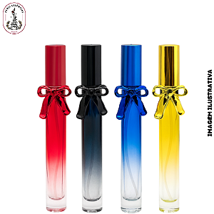 Kit 4 Porta Perfume Laço Cores Degrade - 10ml (UN)