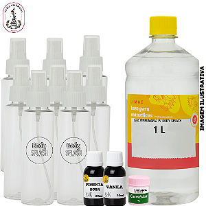 Kit Body Splash - Luxo Rosa