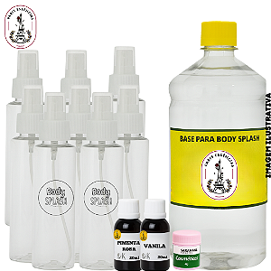 Kit Body Splash - Luxo Rosa