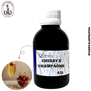 Essência Air Cherry e Champagne Vollmens (100ml)