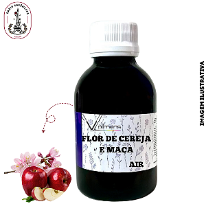 Essência Air Flor de Cereja e Maça  Vollmens (100ml)