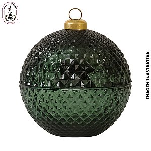Bomboniere Luxo Losango Verde - 13cm (un)