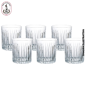 Copo em Vidro Cristal Egeu - 330ml