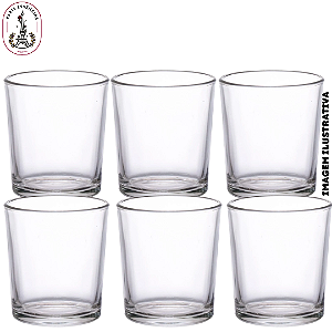 Copo em Vidro Liso Huis - 260ml