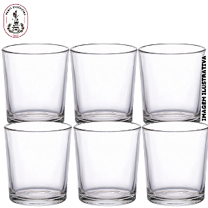 Copo em Vidro Liso Huis - 400ml