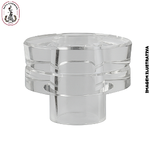 Sobretampa Cristal Oval - UP LOCK B-15MM