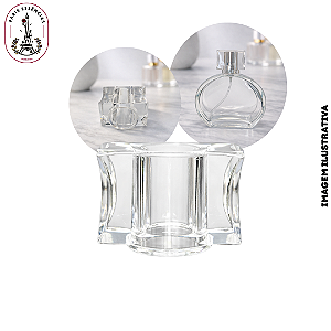 Sobretampa Retangular Cristal - RECRAVE B-15MM