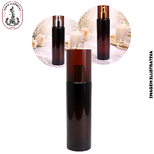 Frasco Pet 200ml Body Splash Âmbar Sem Spray - Rosca:24/410