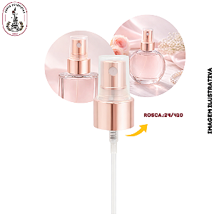 Válvula Spray Semi Luxo Rose R.:24/410 - (UN)