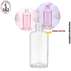 Frasco Pet Oval 60ml - Rosca 18/410 (UN)
