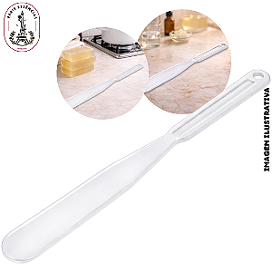 Espátula Plástica Translucida (G) - (UN)