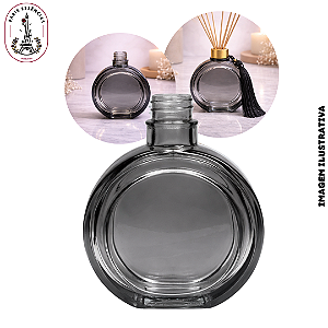 Vidro Lunaire 200ml Fumê - Rosca 28/410 (UN)