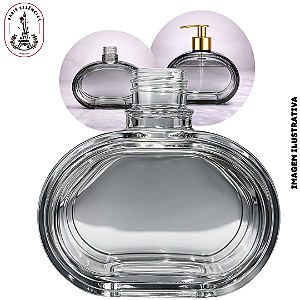 Vidro Tammy 300ml Fumê - Rosca 28/410 (UN)