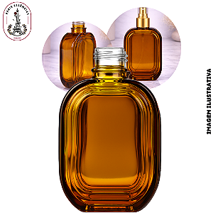 Vidro Amber 300ml Champanhe - Rosca 28/410 (UN)