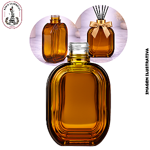 Vidro Amber 200ml Champanhe - Rosca 28/410 (UN)