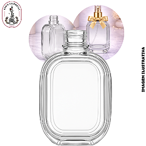 Vidro Amber 300ml Cristal - Rosca 28/410 (UN)