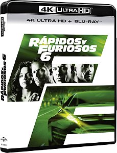 Velozes e Furiosos 6 (4K UHD + Blu-ray, 2013) Dublado Legendado #raro