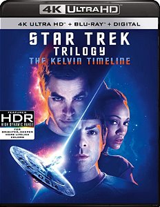 Star Trek: Trilogia - The Kelvin Timeline (4K UHD + Blu-ray, 2009-2016) Dublado Legendado