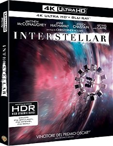 Interestelar (4K UHD + Blu-ray + Blu-ray Bônus, 2014) Dublado Legendado
