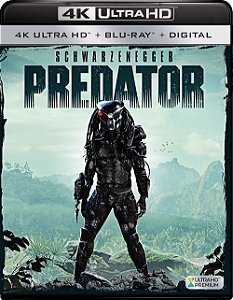 Predador 4K UHD + Blu-ray Dublado e Legendado