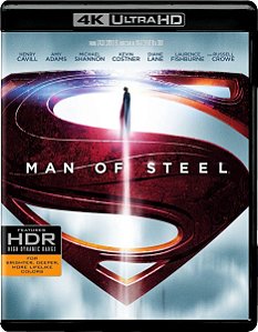 O Homem de Aço (4K UHD + Blu-ray, 2013) Dublado Legendado
