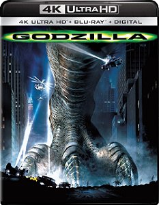 Godzilla (4K UHD + Blu-ray, 1998) Dublado Legendado