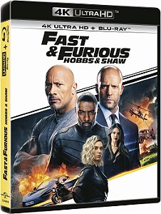 Velozes e Furiosos: Hobbs & Shaw (4K UHD + Blu-ray, 2019) Dublado Legendado