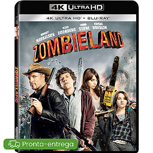 Zumbilândia 4K UHD + Blu-ray Dublado Legendado