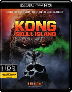 Kong: A Ilha da Caveira (4K UHD + Blu-ray, 2017) Dublado Legendado