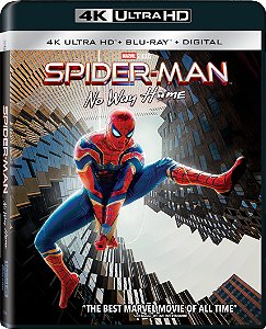 Homem-Aranha: Sem Volta para Casa (4K UHD + Blu-ray, 2021) Dublado Legendado