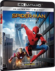 Homem-Aranha: De Volta ao Lar (4K UHD + Blu-ray, 2017) Dublado Legendado