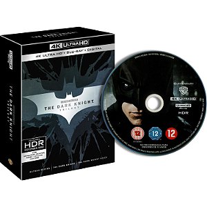 Batman: O Cavaleiro das Trevas - Trilogia (4K UHD + Blu-ray, 2005-2012) Dublado Legendado