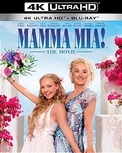 Mamma Mia! O Filme (4K UHD + Blu-ray, 2008) Dublado Legendado