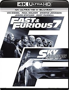 Velozes e Furiosos 7 (4K UHD + Blu-ray, 2015) Dublado Legendado