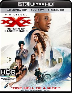 xXx: Reativado (4K UHD + Blu-ray, 2017) Dublado Legendado