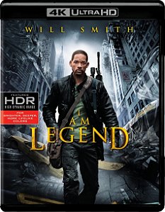 Eu Sou a Lenda (4K UHD + Blu-ray, 2007) Dublado Legendado